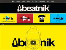 Tablet Screenshot of beatniktv.com